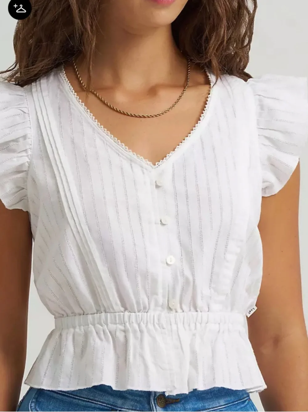 LEE RUFFLE TOP - Picture 5 of 11